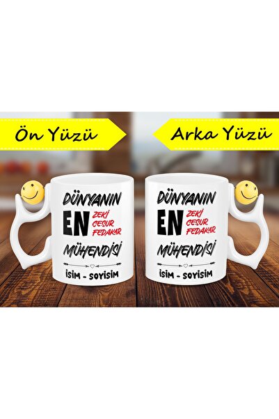 lenostra Mühendise Hediye - Kişiye Özel Kupa - Mühendis Kupa