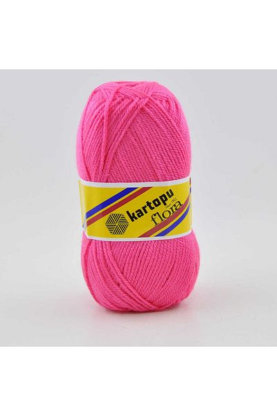 Kartopu Flora K771 5 τεμάχια μποτάκια νήμα ανοιχτό φούξια
