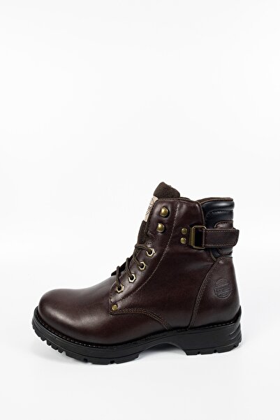 Darkwood Erkek Kahverengi Hakiki Deri Su Geçirmez Bot