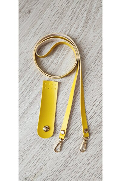 NAZENİN HOBİ AKSESUAR غطاء جلدي وحزام رفيع 110 سم