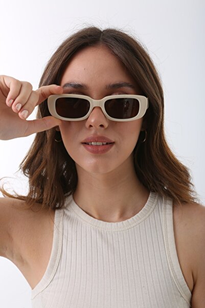 ModaLand Yeni Sezon Unisex Dikdörtgen Güneş Gözlüğü