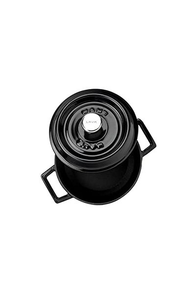 Lava Metal Cast Round Pot, 16 cm