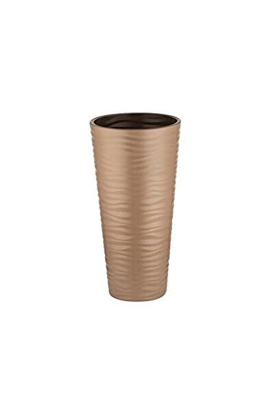 SERİNOVA Kvt3 Kumsal Vazo Saksı No: 3, 40 Cm, 13,7 Litre Mocha