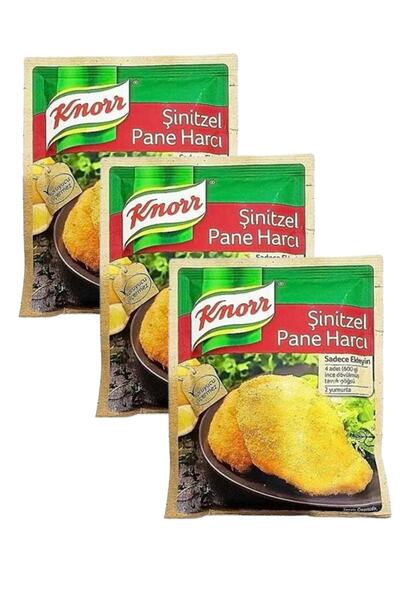 Knorr Şinitzel Pane Harcı 90 Gr, 3 Adet