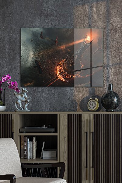 Decovetro Tablou din sticlă Lotr Battle Of Mordor