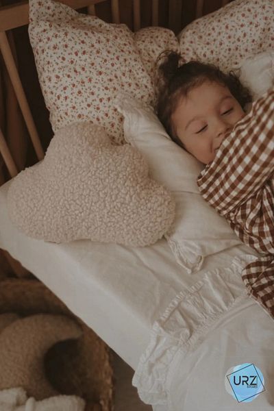 Urz Store Teddy Bulut Pillow Cream