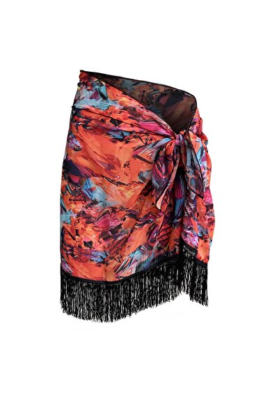 Bolder Amore Tasseled Fire Pareo