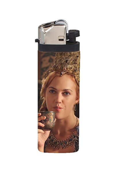 HOPENA Çakmak Hürrem Sultan Kadeh Full Kaplamalı Gazlı Çakmak