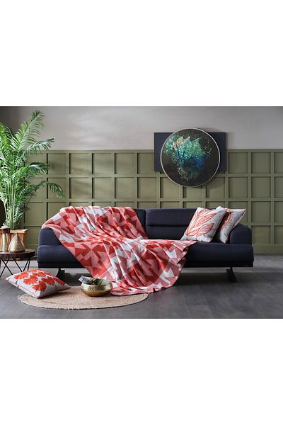 Doqu Home Origami Blanket Double - Orange