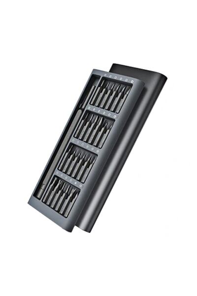 Ally 24in1 24 Parça Profesyonel Tornavida Seti Siyah