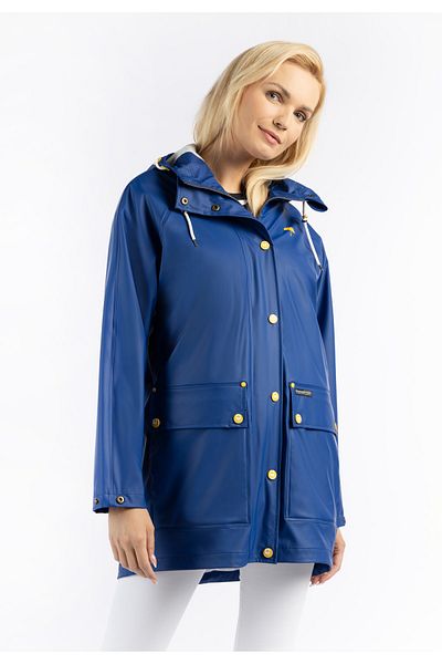 Schmuddelwedda Regenjacke - Blau - Parka