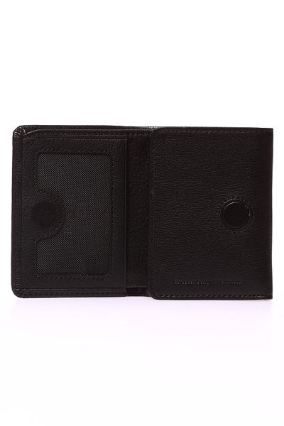 Grande 1414 Genuine Leather Men's Wallet Natural Black