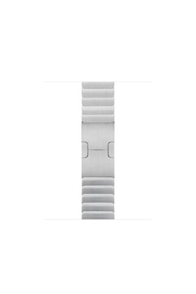 Casen Apple Metal Baklalı Gümüş Saat Kordonu, 42,44,45,49 Mm