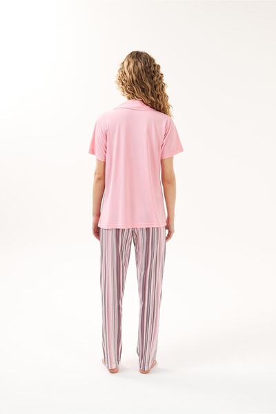 Yeni İnci Women's 3-Piece Viscose Pajama Set Bpj1907