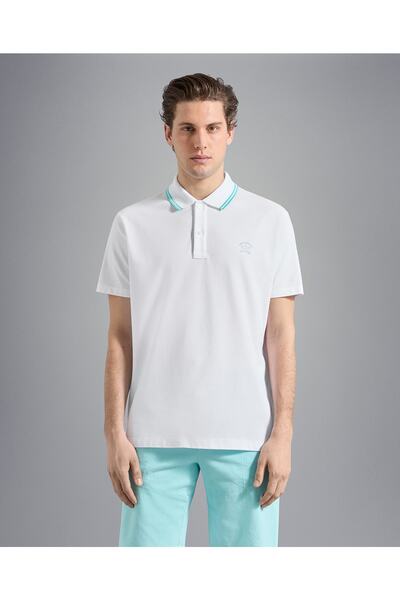 PAUL&SHARK Ανδρικό πλεκτό Poloshirt C.w. βαμβάκι