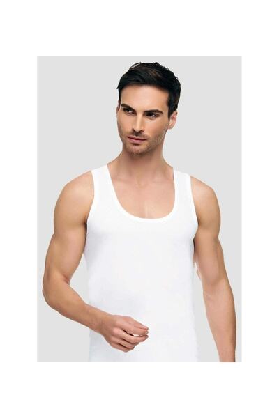 Tutku Ανδρικό Βαμβακερό Μπλουζάκι Ζαρτιέρες 6 τεμαχίων