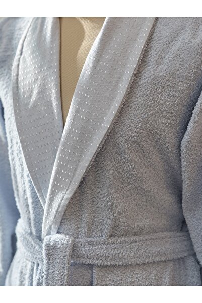 Karaca Home Set de baie de familie brodat 3d cu flori Albastru