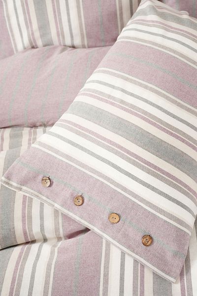 Karaca Home Vena Claret Red Double Yarn Painted Duvet Cover Set