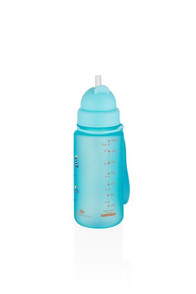 Uzspace 3024 400ml Ocean Blue Patterned New Series Water Bottle