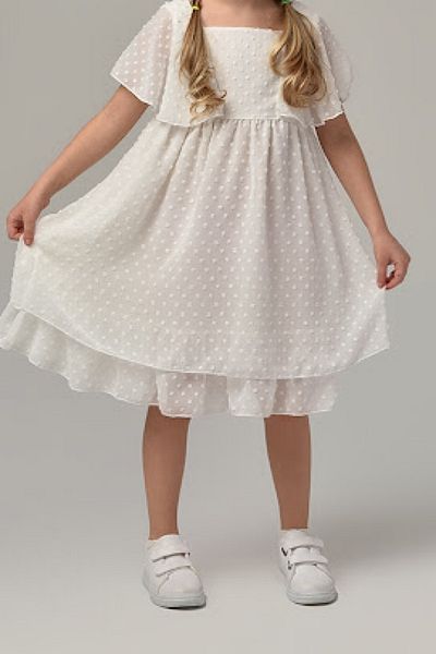 Çikoby Girl's Nopeli Chiffon Dress