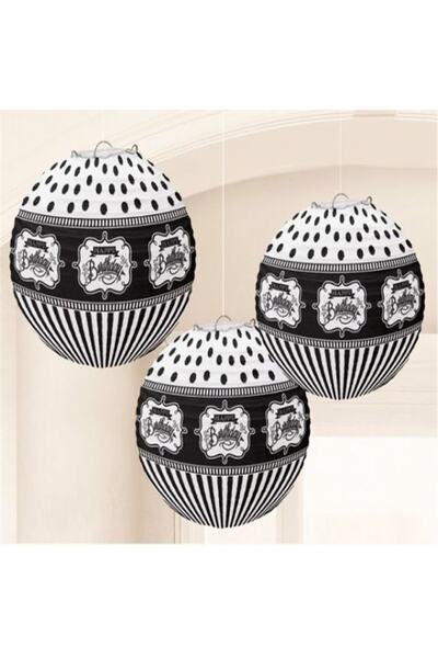 PARTİ SEPETİ Ornament felinar cu mesaj La mulți ani