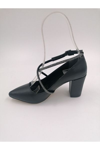 SOLMAZ Ermod 1407 Stiletto de piatră cu toc negru