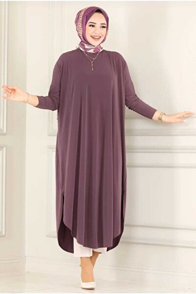 MODAMÜNASİP Basic Sandy Hijab Tunic