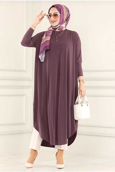 MODAMÜNASİP Basic Sandy Hijab Tunic