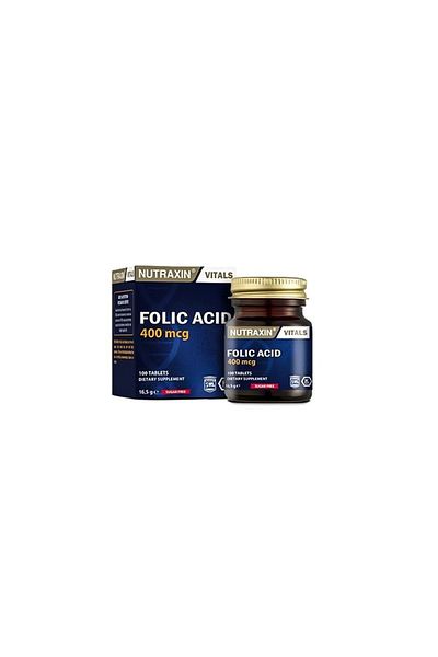 Nutraxin Folic Acid 100 Tablets