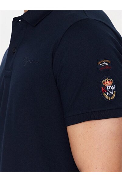 PAUL&SHARK Ανδρικό πλεκτό Poloshirt C.w. βαμβάκι