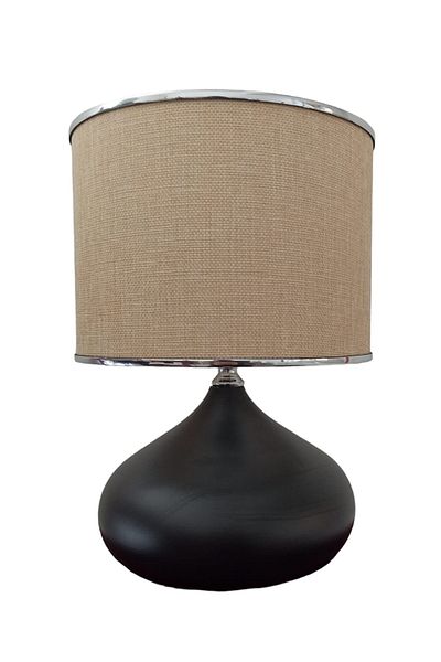 Art&Gift Serenay Black Metal Elite Lampshade - Silver Detailed Powder Head