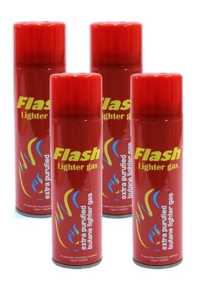 Flash Çakmak Gazı 270gr 4lü