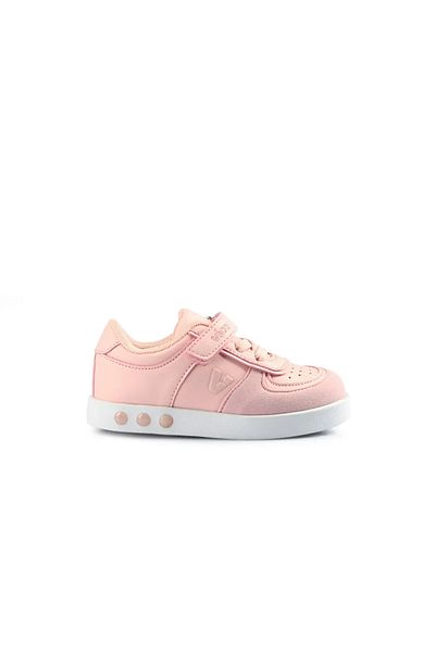 Vicco Sam Işıklı Baby Girl Powdered Sports Shoes