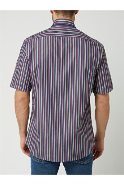 PAUL&SHARK Ανδρικό υφαντό πουκάμισο με κοντό μανίκι -