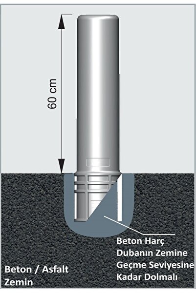 vizyon trafik Anti-park Dubası - Evelux