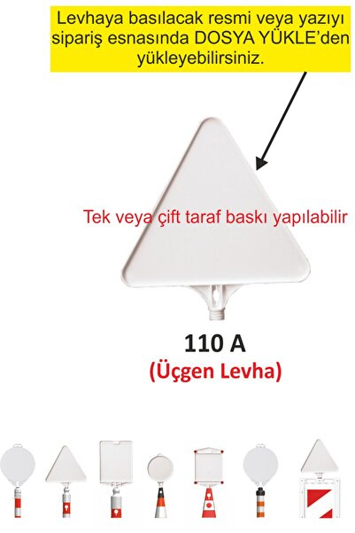 Evelux Üçgen Uyarı Levha (39 CM)