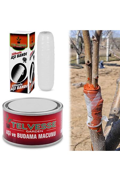 Telvesse Grafting Tape + Grafting Paste Set of 2 Tree Pruning Grafting Paste Tape Set Grafting Tool