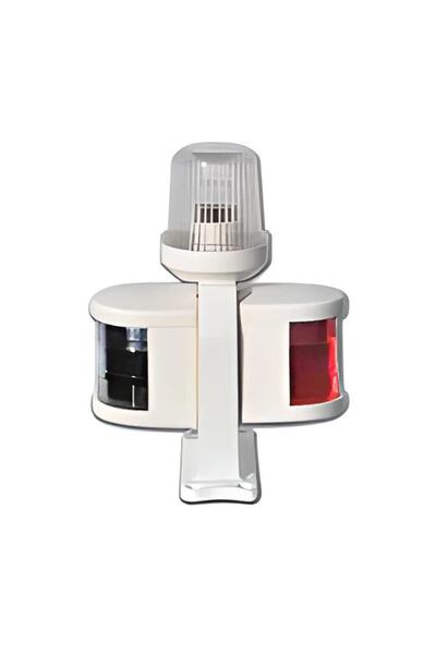 Genel Markalar Tekne Sl12 Tekne Üç Renkli Kombine Lamba 12v Iskele Sancak Demir