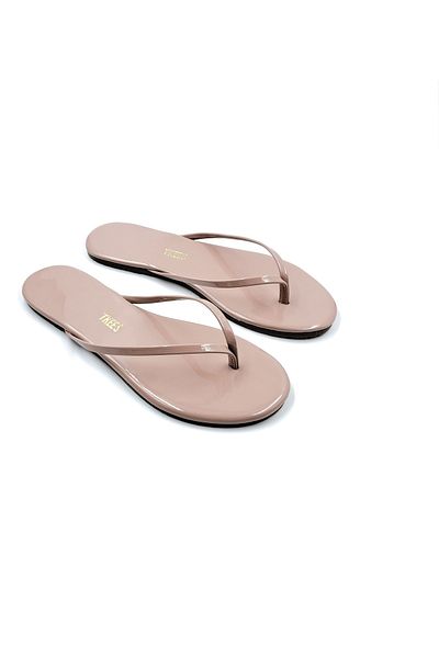 Tkees Classic Women's Powder Patent Leather Flip Flops