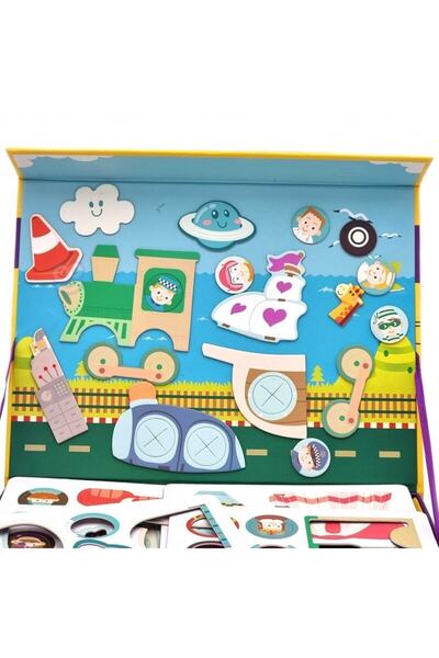 Classic World لعبة ألغاز مغناطيسية من Calimera Toys