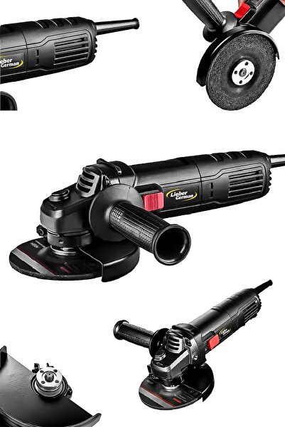 Lieber German Alman 1800 Watt Bakır Sargılı Metal Şanzuman Avuç Içi Taşlama D...