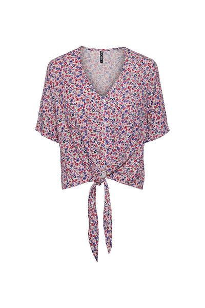 PIECES Bluse Damen/Mädchen Paisley Lila