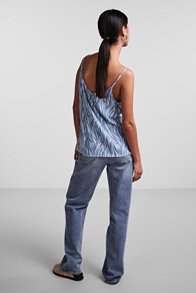 PIECES Bluză Femei/Fete Kentucky Blue