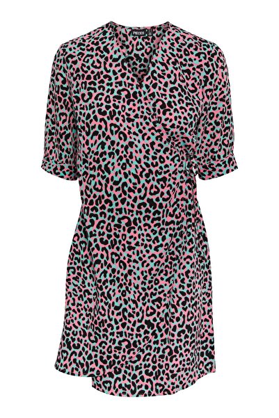 PIECES Γυναικείο/Γυναικείο Φόρεμα Πράσινο Ηλεκτρικό