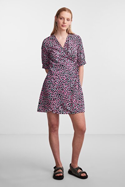 PIECES Γυναικείο/Γυναικείο Φόρεμα Πράσινο Ηλεκτρικό