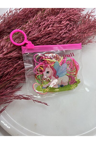 Emma Ties Çantalı Bebek Lastiği Figürlü Asortili