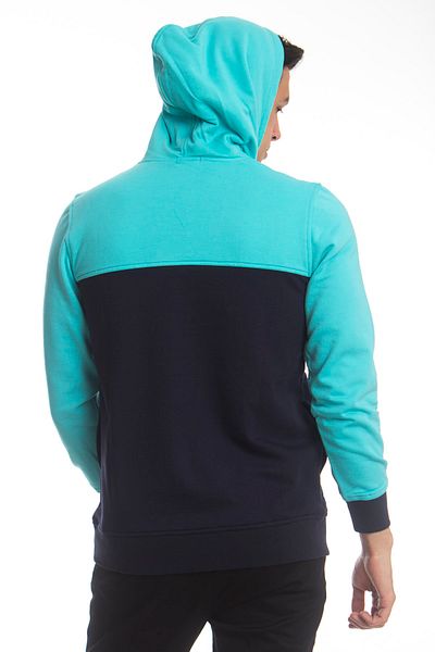 İlke Basic Hooded Sweatshirt with 2 Colors Pockets