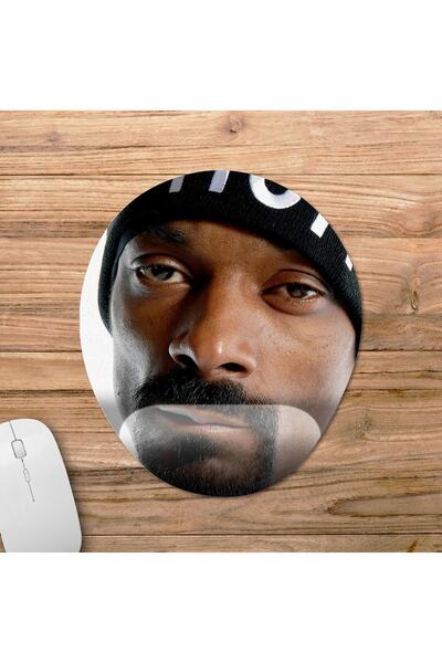 Pixxa Snoop Dogg model podloge za miša sa podrškom za zglob - 2 ovalna