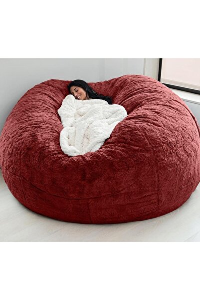 Pufero Pufio Dev Boy Rengarenk Dev Puf Özel Tasarım