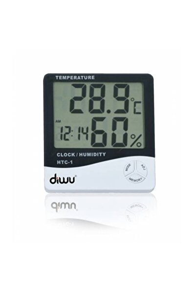 Rem Diwu Htc-1 Saatli Nem Ölçer Ve Termometre